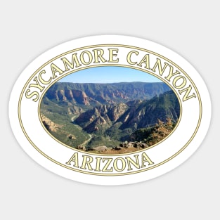 Sycamore Canyon in Arizona Sticker